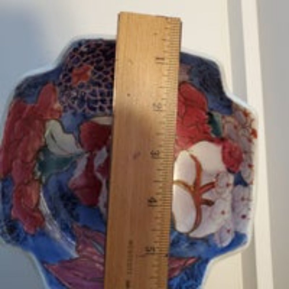 RARE Vintage Chinese Chinoiserie Bowl wi - Picture 2 of 3